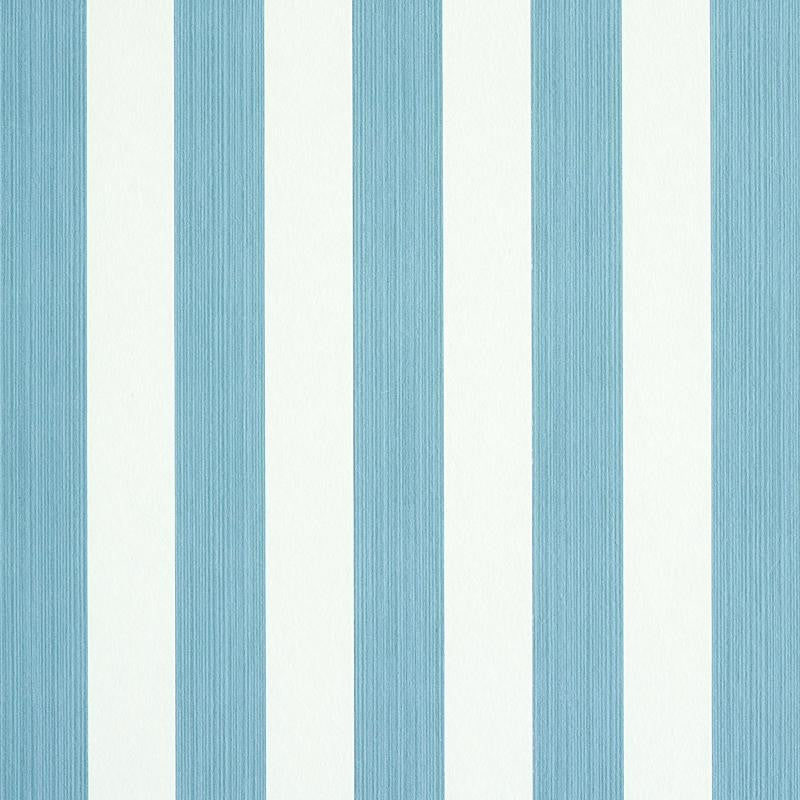 Edwin Stripe Medium Slate 5011885 by Schumacher Wallpaper Stripe Wallcovering Collection 2.44" - Fabric Carolina -