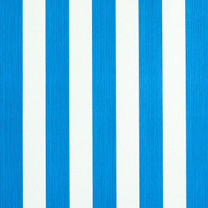 Edwin Stripe Medium Cobalt 5011886 by Schumacher Wallpaper