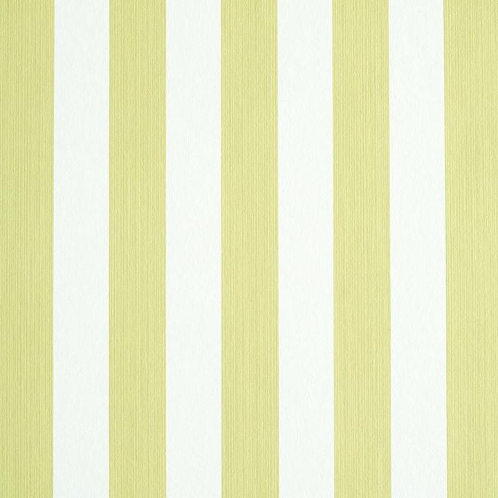 Edwin Stripe Medium Citron 5011888 by Schumacher Wallpaper Stripe Wallcovering Collection 2.44" - Fabric Carolina -