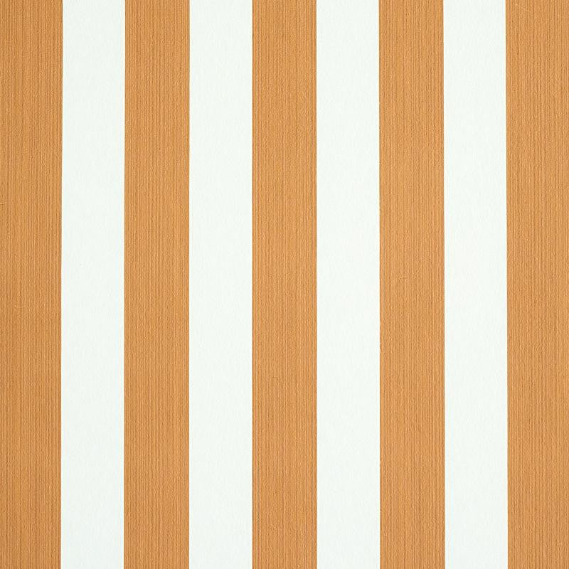 Edwin Stripe Medium Butternut 5011893 by Schumacher Wallpaper Stripe Wallcovering Collection 2.44" - Fabric Carolina -