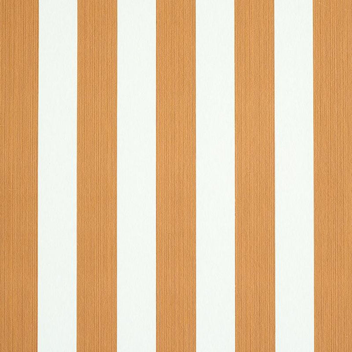Edwin Stripe Medium Butternut 5011893 by Schumacher Wallpaper Stripe Wallcovering Collection 2.44" - Fabric Carolina -