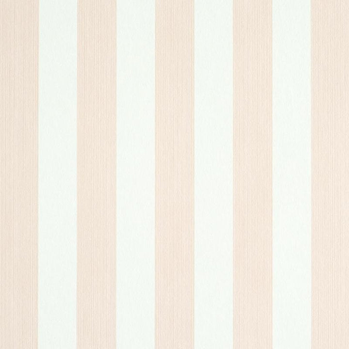 Edwin Stripe Medium Blush 5011894 by Schumacher Wallpaper Stripe Wallcovering Collection 2.44" - Fabric Carolina -