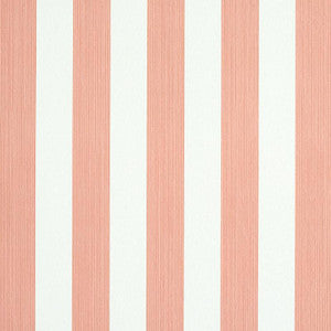 Edwin Stripe Medium Pink 5011895 by Schumacher Wallpaper