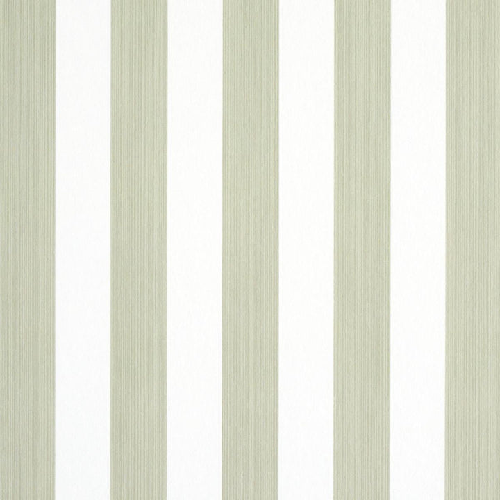 Edwin Stripe Medium Linen 5011898 by Schumacher Wallpaper Stripe Wallcovering Collection 2.44" - Fabric Carolina -