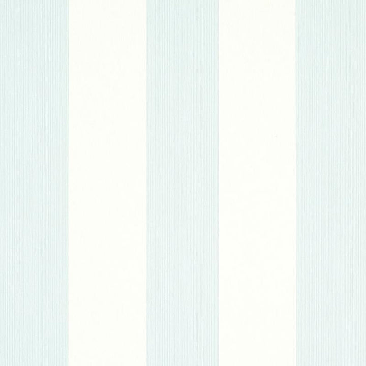 Edwin Stripe Wide Sky 5011900 by Schumacher Wallpaper Stripe Wallcovering Collection 4.5" - Fabric Carolina -