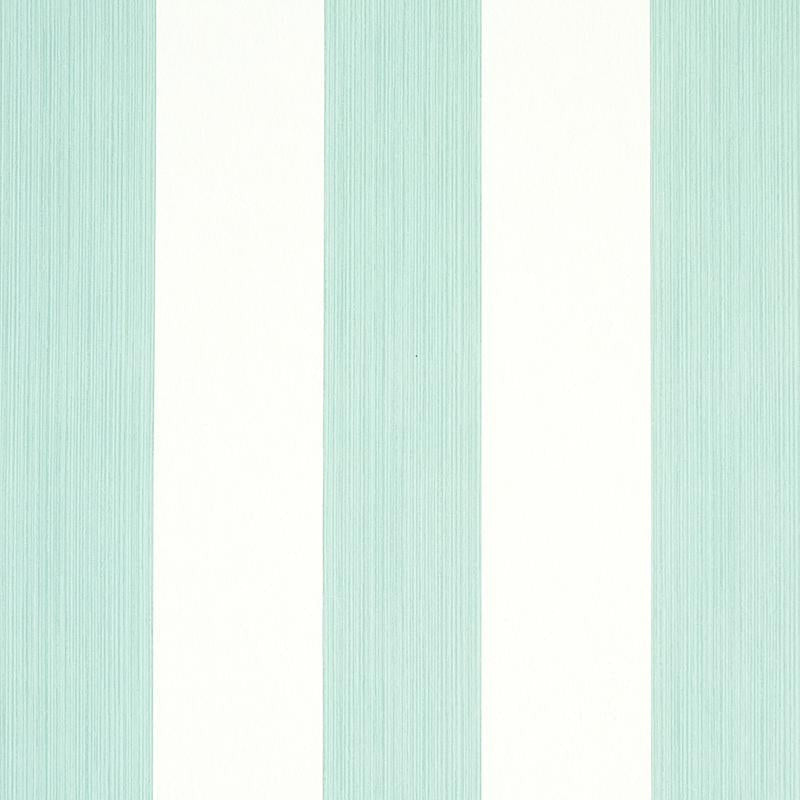 Edwin Stripe Wide Seaglass 5011903 by Schumacher Wallpaper Stripe Wallcovering Collection 4.5" - Fabric Carolina -