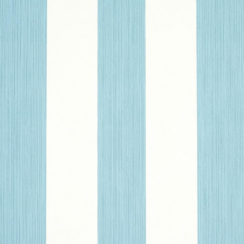 Edwin Stripe Wide Slate 5011905 by Schumacher Designer Wallpaper Stripe Wallcovering Collection 4.5" - Swanky Fabrics -