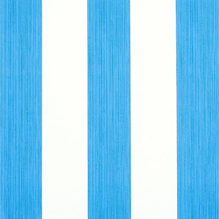 Edwin Stripe Wide Cobalt 5011906 by Schumacher Wallpaper Stripe Wallcovering Collection 4.5" - Fabric Carolina -