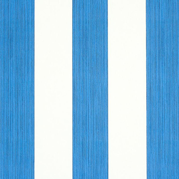 Edwin Stripe Wide Navy 5011907 by Schumacher Wallpaper Stripe Wallcovering Collection 3.25" - Fabric Carolina -
