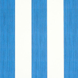 Edwin Stripe Wide Navy 5011907 by Schumacher Wallpaper