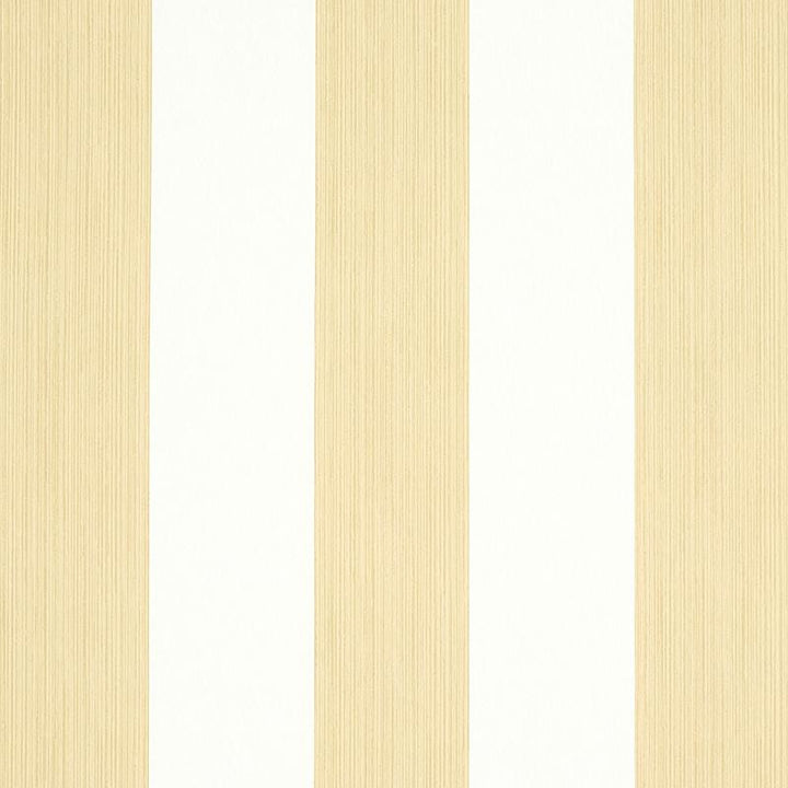 Edwin Stripe Wide Sand 5011911 by Schumacher Wallpaper Stripe Wallcovering Collection 4.5" - Fabric Carolina -