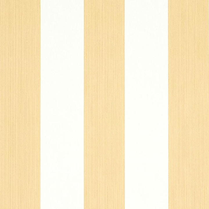 Edwin Stripe Wide Wheat 5011912 by Schumacher Wallpaper Stripe Wallcovering Collection 4.5" - Fabric Carolina -
