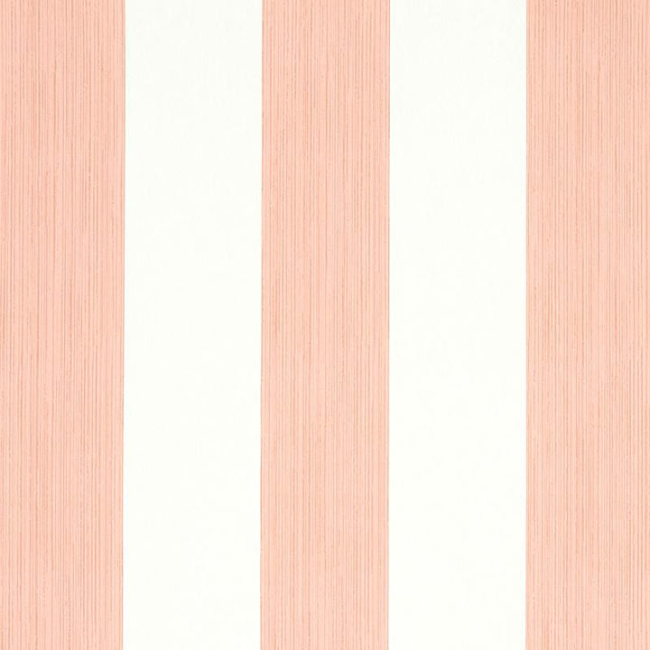 Edwin Stripe Wide Pink 5011915 by Schumacher Wallpaper Stripe Wallcovering Collection 4.5" - Fabric Carolina -