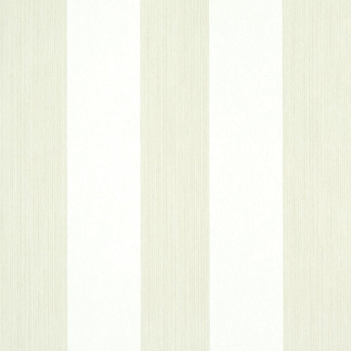 Edwin Stripe Wide Naturelle 5011917 by Schumacher Designer Wallpaper Stripe Wallcovering Collection 4.5" - Swanky Fabrics -
