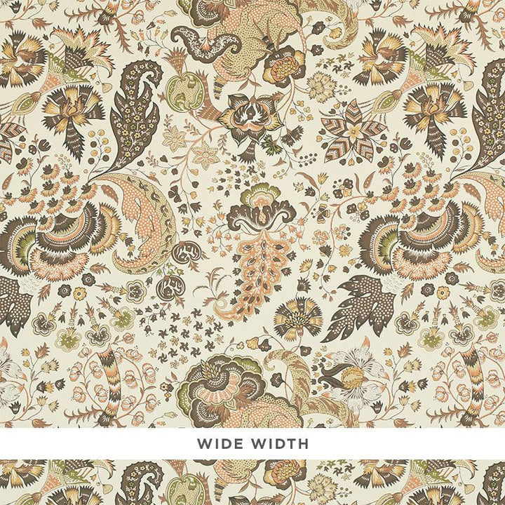 Majorelle Neutral 5011352 by Schumacher Designer Wallpaper Rive Gauche 27.0" - Swanky Fabrics -