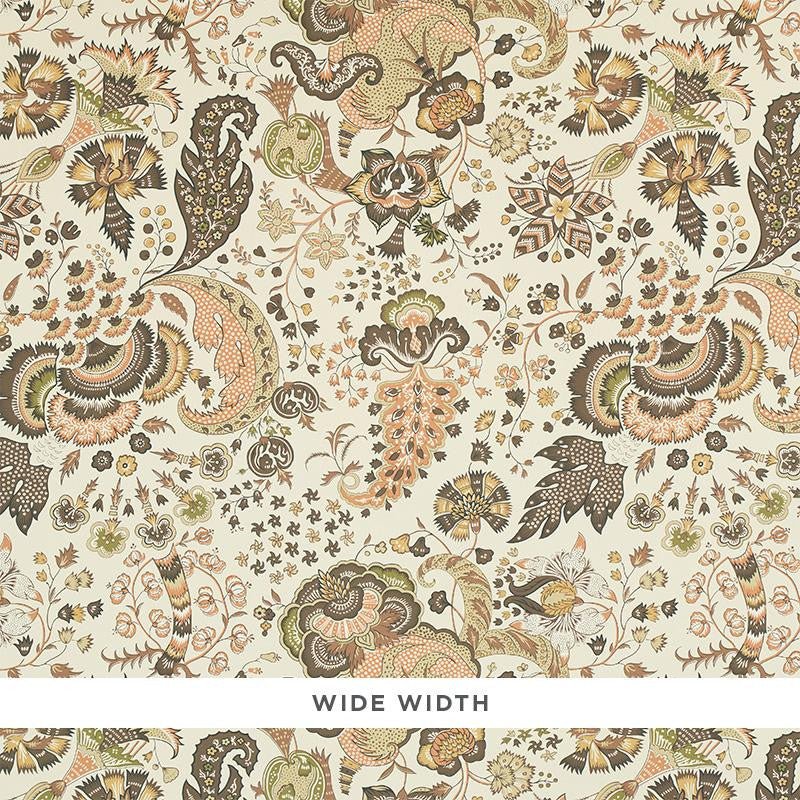 Majorelle Neutral 5011352 by Schumacher Wallpaper Rive Gauche 27.0" - Fabric Carolina -