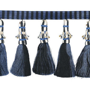 Antony Tassel Blue & Black 79600 by Schumacher Trim