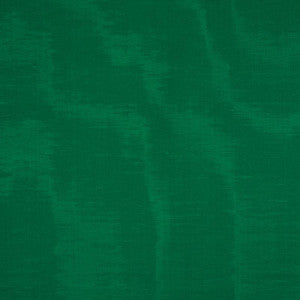 Incomparable Moir Emerald 70450 by Schumacher Fabric