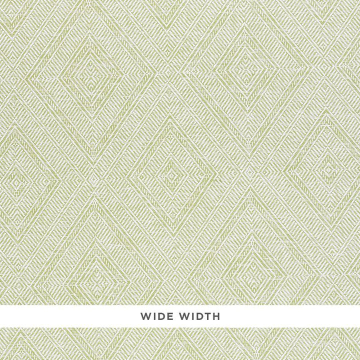 Tortola Paperweave Green 5011251 by Schumacher Wallpaper Woven Wallcoverings 14.5" - Fabric Carolina -