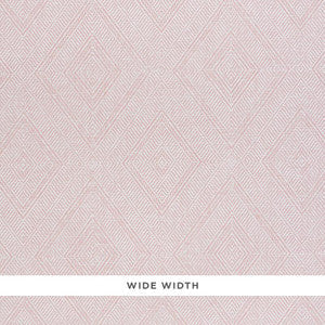 Tortola Paperweave Pink 5011252 by Schumacher Wallpaper