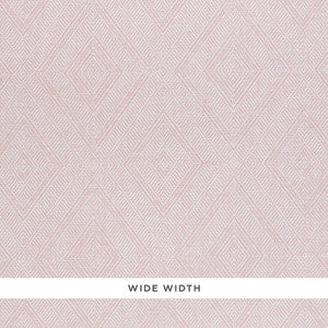Tortola Paperweave Pink 5011252 by Schumacher Wallpaper