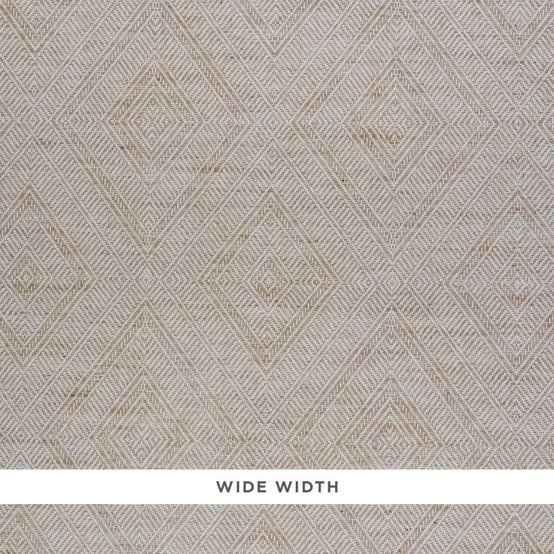 Tortola Linen Paperweave Natural 5011320 by Schumacher Wallpaper Woven Wallcoverings 14.5" - Fabric Carolina -