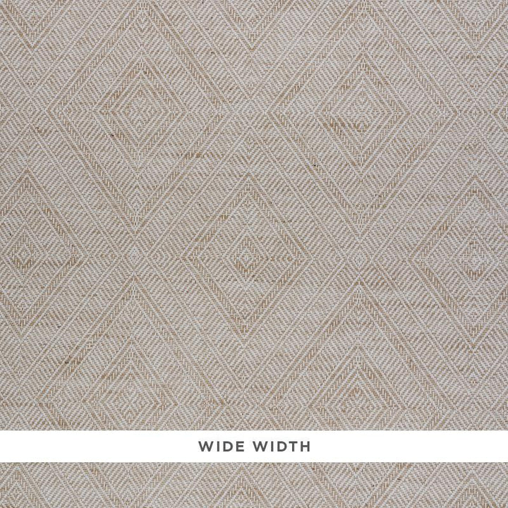 Tortola Linen Paperweave Natural 5011320 by Schumacher Wallpaper Woven Wallcoverings 14.5" - Fabric Carolina -