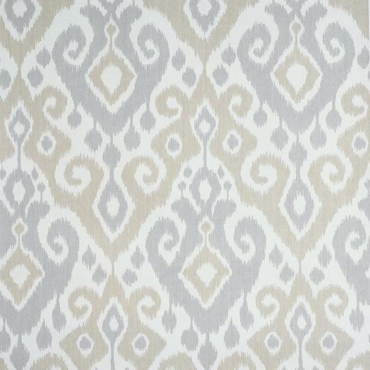 Dedra Damask Sand & Grey 5011762 by Schumacher Wallpaper Perennial Favorites 13.5" - Fabric Carolina -