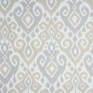 Dedra Damask Sand & Grey 5011762 by Schumacher Wallpaper