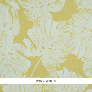 Del Coco Yellow 5011631 by Schumacher Wallpaper