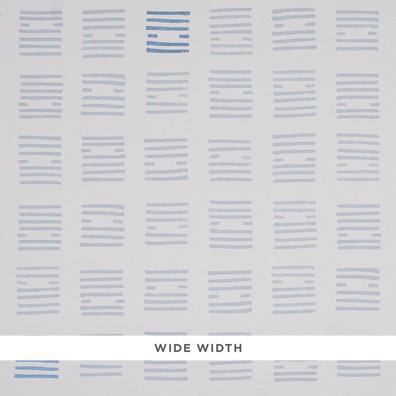 Tiasquam Sky 5011820 by Schumacher Wallpaper Caroline Z Hurley 54.0" - Fabric Carolina -