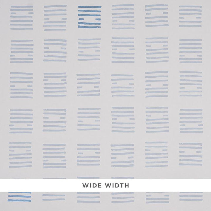 Tiasquam Sky 5011820 by Schumacher Wallpaper Caroline Z Hurley 54.0" - Fabric Carolina -