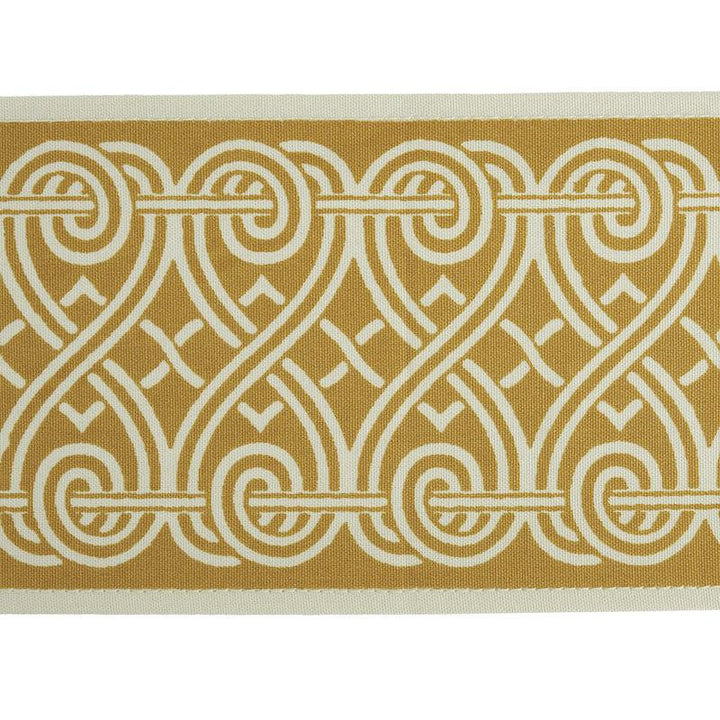 Suzette Tape Gold 79132 by Schumacher Trim Jill Lasersohn - Fabric Carolina -