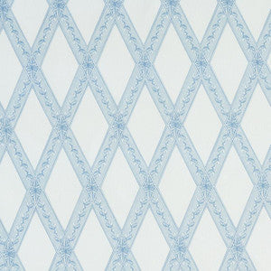 Les Losanges Toile Sky 179460 by Schumacher Fabric