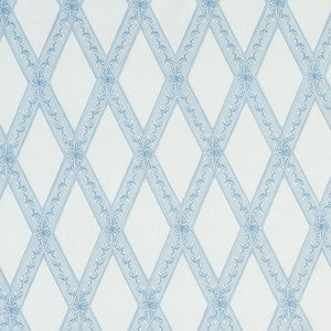 Les Losanges Toile Sky 179460 by Schumacher Fabric