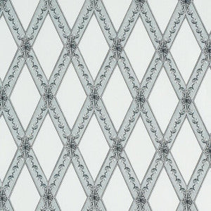 Les Losanges Toile Carbon 179461 by Schumacher Fabric