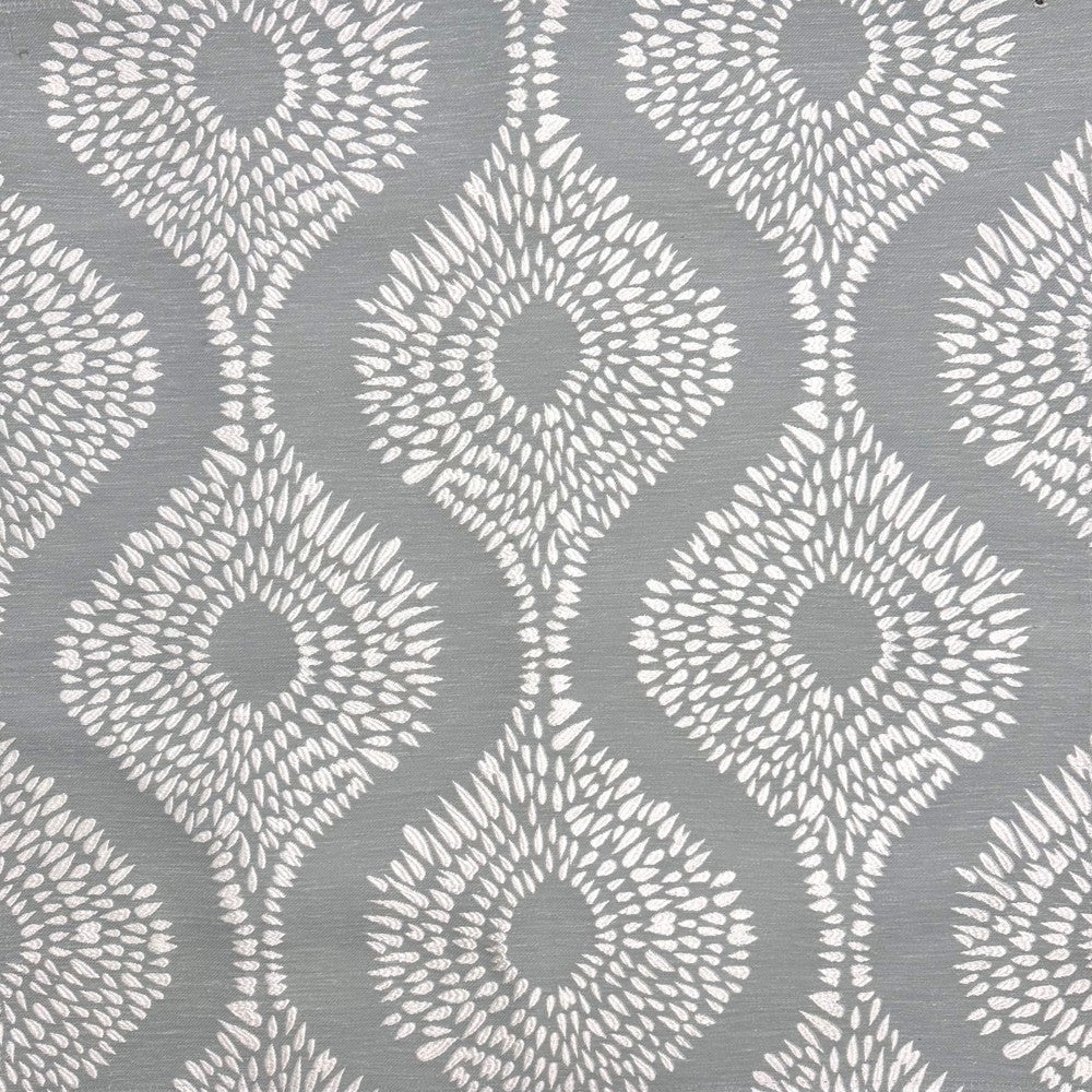 Emb By Lomasi B Fog by Europatex Fabric Embroideries by Lomasi 70% Polyester, 15% Cotton, 15% Linen 9.71" H, 9.89" V 54.00 inches - Fabric Carolina -