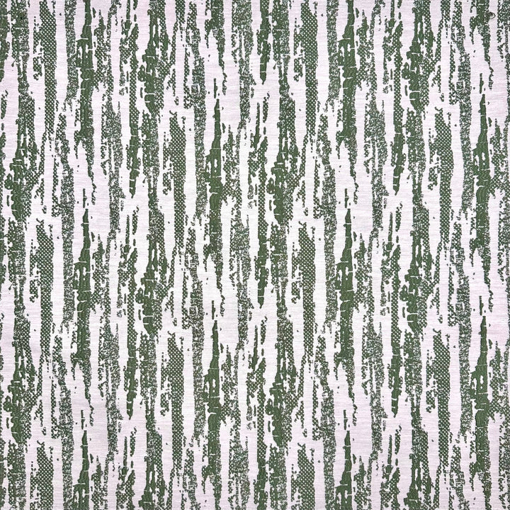 Emb By Lomasi C Emerald by Europatex Fabric Embroideries by Lomasi 70% Polyester, 15% Cotton, 15% Linen 9.71" H, 8.15" V 54.00 inches - Fabric Carolina -
