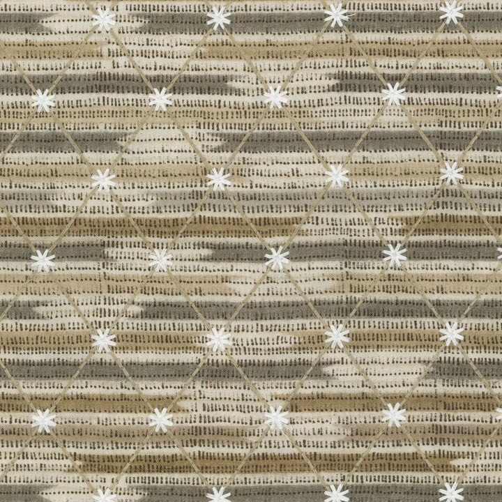 Stitching Stars Driftwood 470361 by PKL Studio Fabric - 100% COTTON WITH 100% VISCOSE EMBROIDERY INDIA 5000 Horizontal: 13.5 and Vertical: 13.5 54 - Fabric Carolina -
