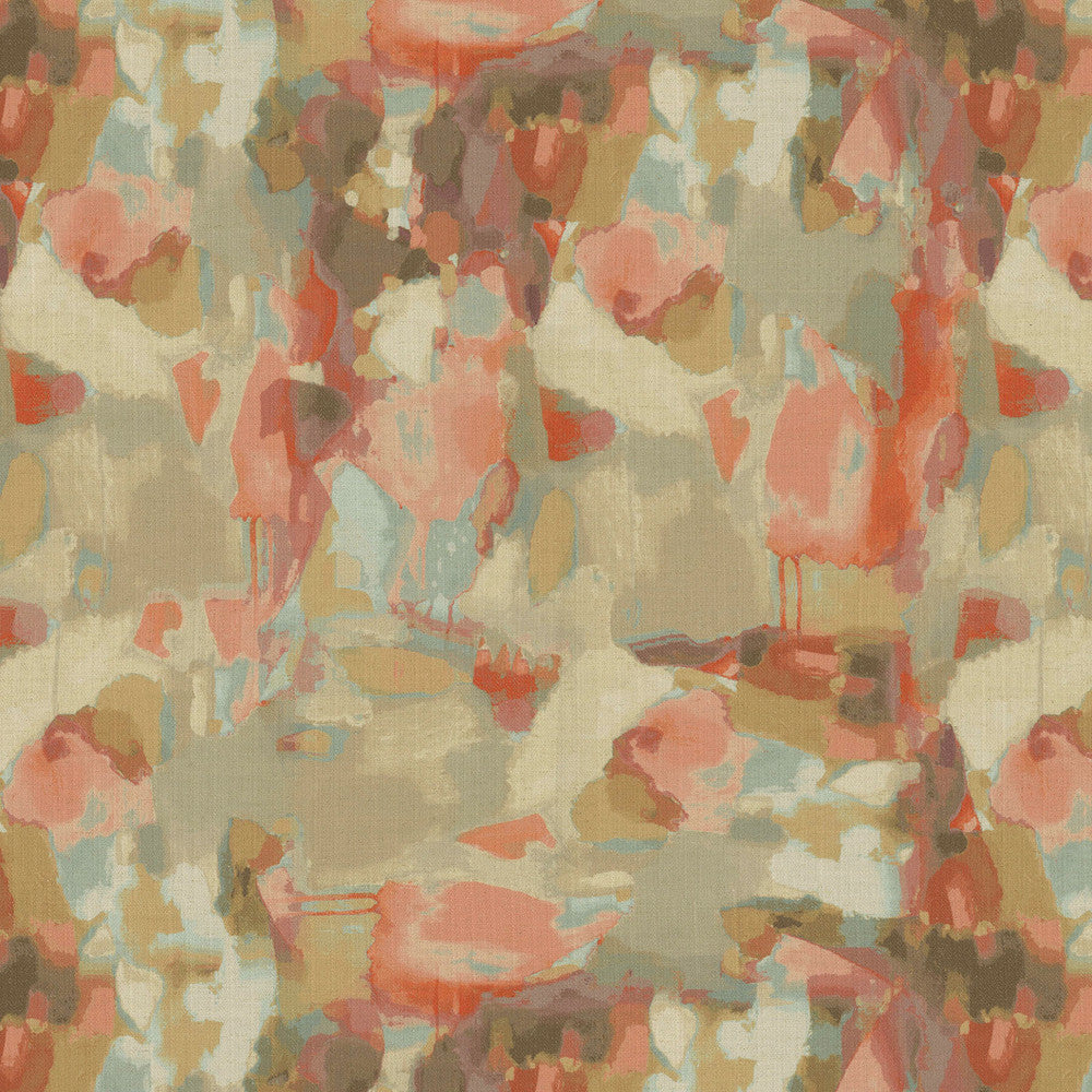 Lunar Voyage Adobe 470490 by PKL Studio Fabric - 95% polyester, 5% linen, acrylic backed India 51000 Horizontal: 27 and Vertical: 27 54 - Fabric Carolina -