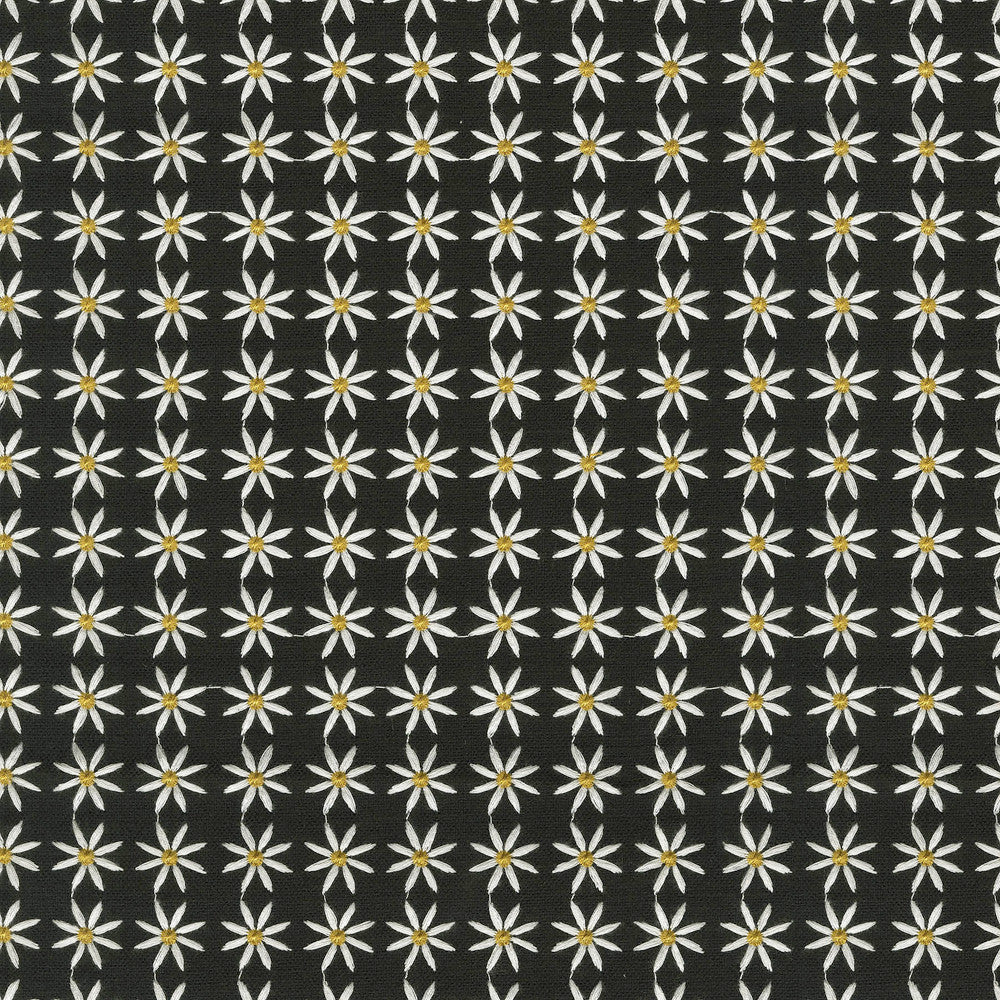 Daisy Emb Black 470540 by PKL Studio Fabric - Base: 28% cotton, 72% polyester Emb: 100% rayon India 51000 Horizontal: 1.1 and Vertical: 1 55 - Fabric Carolina -