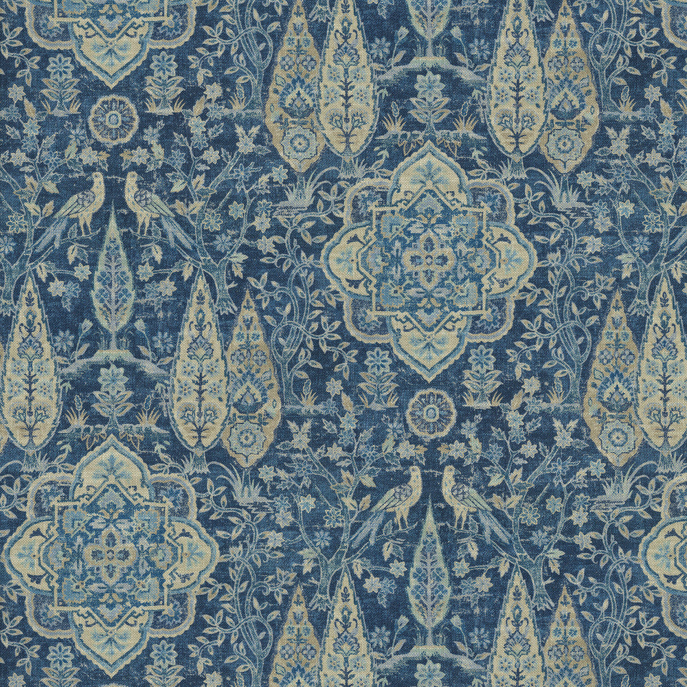 Wanderer Copen 470562 by PKL Studio Fabric - 75% cotton, 25 linen Pakistan 15000 Horizontal: 13.5 and Vertical: 25.25 54 - Fabric Carolina -