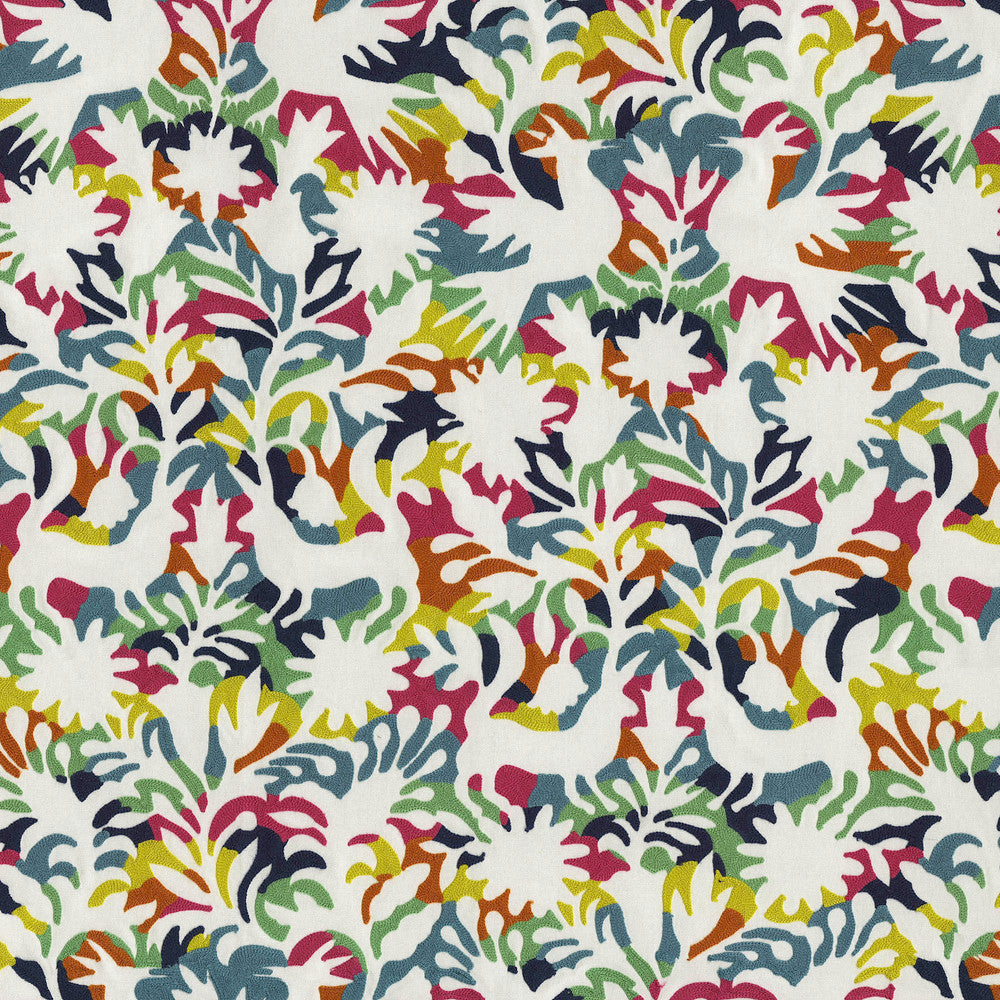 Free Spirit Emb Carnival 470580 by PKL Studio Fabric - Base: 100% cotton Emb: 100% acrylic India 18000 Horizontal: 26.75 and Vertical: 30.75 57 - Fabric Carolina -
