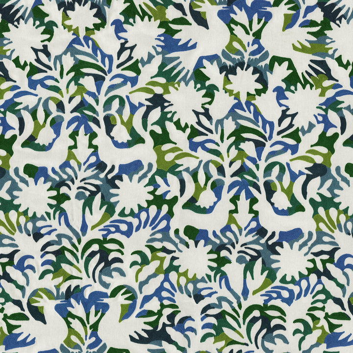 Free Spirit Emb Tropics 470581 by PKL Studio Fabric - Base: 100% cotton Emb: 100% acrylic India 18000 Horizontal: 26.75 and Vertical: 30.75 57 - Fabric Carolina -