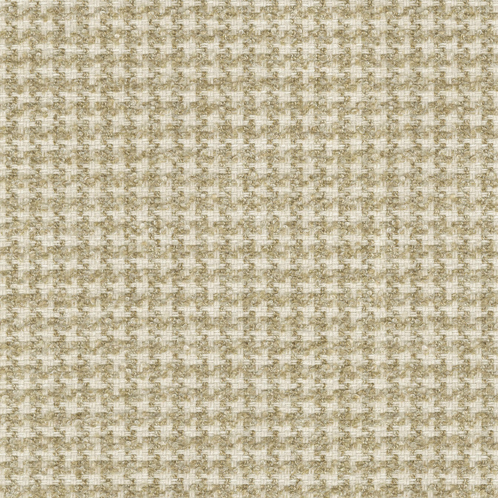 Lia Houndstooth Wheat 470602 by PKL Studio Fabric - 100% polyester India 51000 Horizontal: 0.625 and Vertical: 0.625 54 - Fabric Carolina -