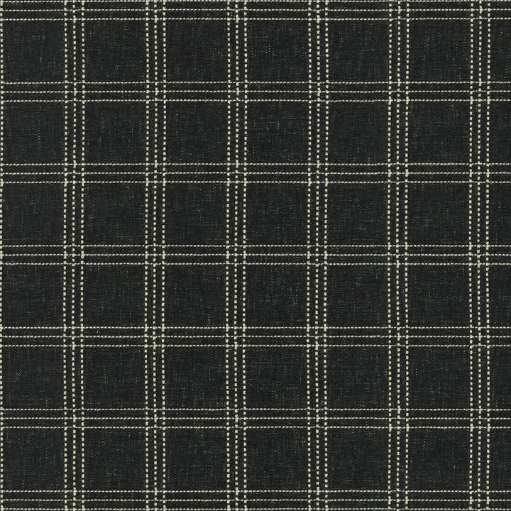 Catalina Check Onyx 470617 by PKL Studio Fabric - 83% polyester, 17% cotton India 51000 Horizontal: 2.25 and Vertical: 2 55 - Fabric Carolina -