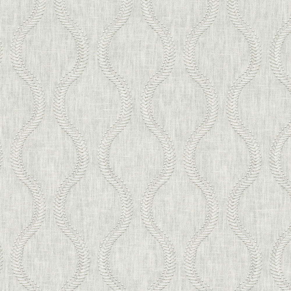 Flourish Emb Platinum 470822 by PKL Studio Fabric - Base: 52% polyester, 48% cotton Emb: 100% rayon India 51000 Horizontal: 3.88 and Vertical: 4.5 55 - Fabric Carolina -