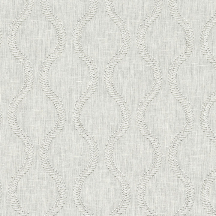 Flourish Emb Platinum 470822 by PKL Studio Fabric - Base: 52% polyester, 48% cotton Emb: 100% rayon India 51000 Horizontal: 3.88 and Vertical: 4.5 55 - Fabric Carolina -