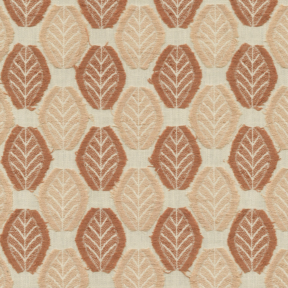 Fringe Leaf Cameo 470832 by PKL Studio Fabric - 43% cotton, 57% polyester India 30000 Horizontal: 3.38 and Vertical: 3.75 55 - Fabric Carolina -