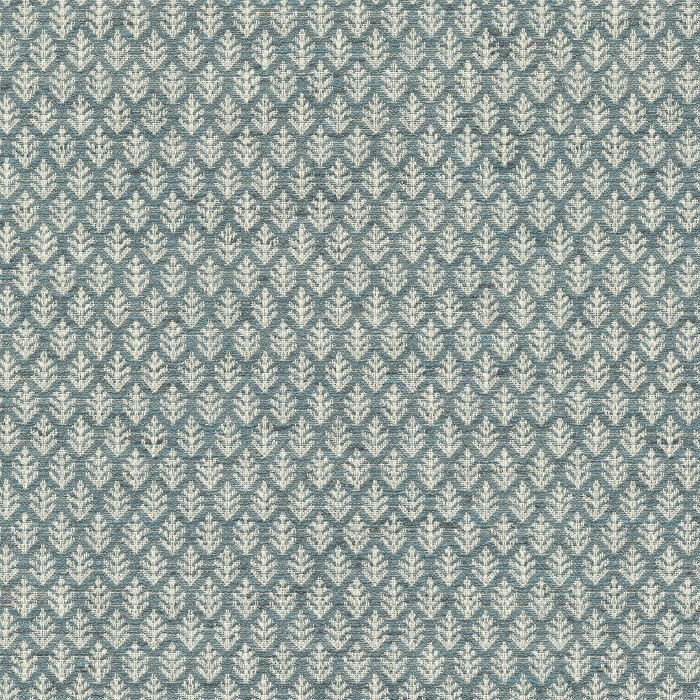 Fern Fair Cornflower 471092 by P/K LIFESTYLES Fabric - 86% polyester, 14% cotton India 51000 Horizontal: 0.62 and Vertical: 1.12 54 - Fabric Carolina -